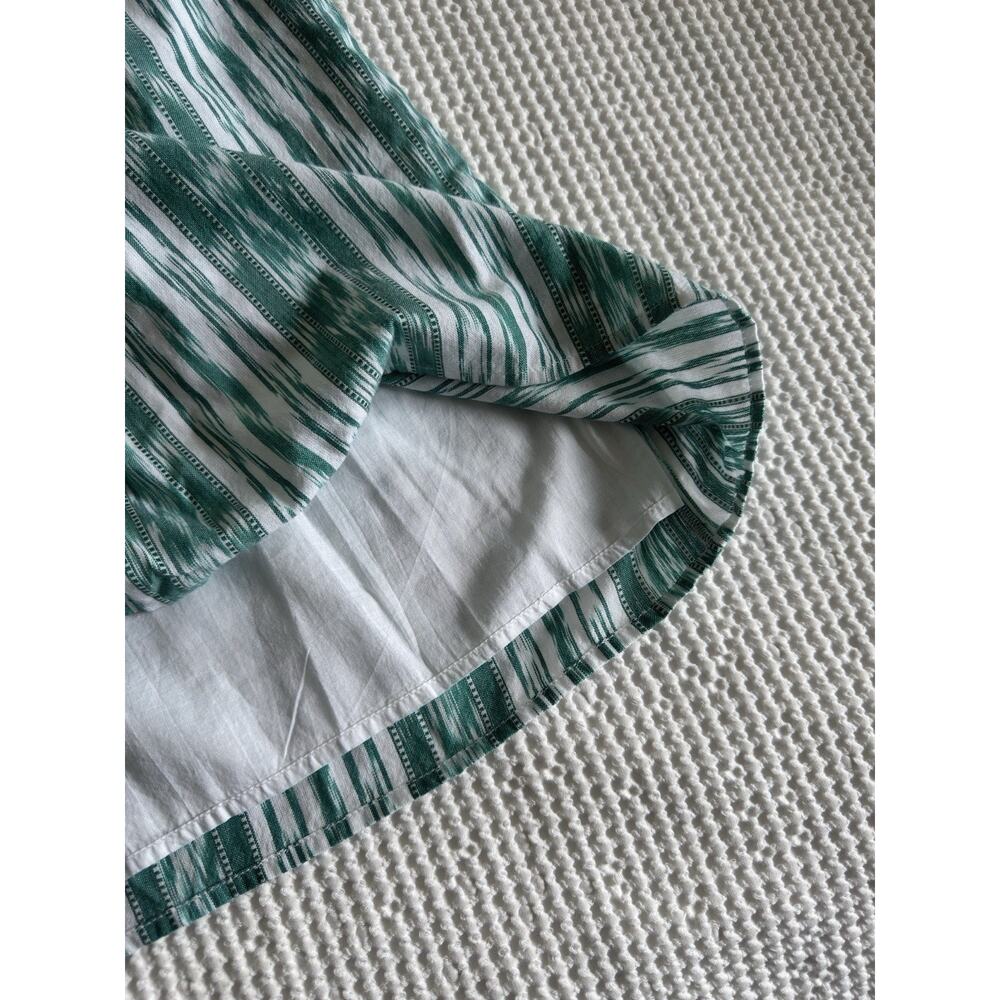 J Jill NWT 100% Cotton Shift Dress Embroidered Ikat Coastal Pockets Size L - Picture 4 of 10